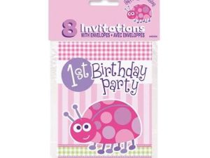 1. Geburtstag Käfer Einladungen