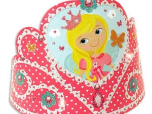 Kronen Prinzessin 8er,Pappe, 15cm x 12,5cm