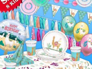Partyset Lama XL, 81-teilig