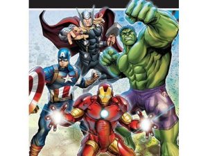 Einladungen Avengers, 5er mit Umschl.
