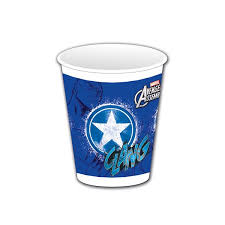 Plastikbecher, Avengers, 8er, 200ml