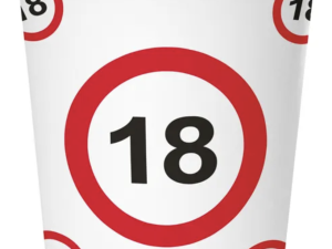Becher 18. Geburtstag