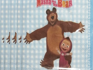 Servietten Masha u. der Bär