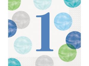 1. Geburtstag Junge Servietten