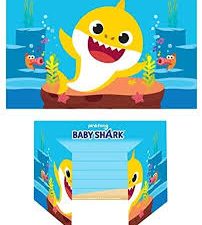 Baby Shark Einladungen