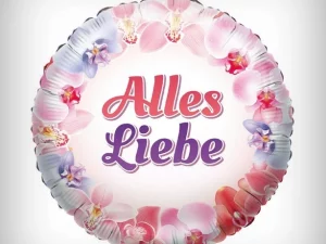 Alles Liebe Folienballon